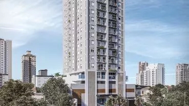 Apartamento à venda em Goiânia no Setor Oeste - Empreendimento 360 Oeste da Construtora EBM - Fachada