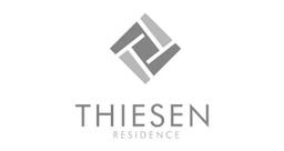 Logo do empreendimento Thiesen Residence.