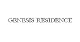 Logo do empreendimento Genesis Residence.