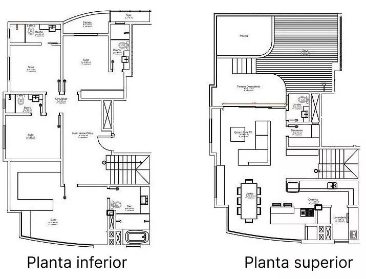 Planta 409,50 m² duplex